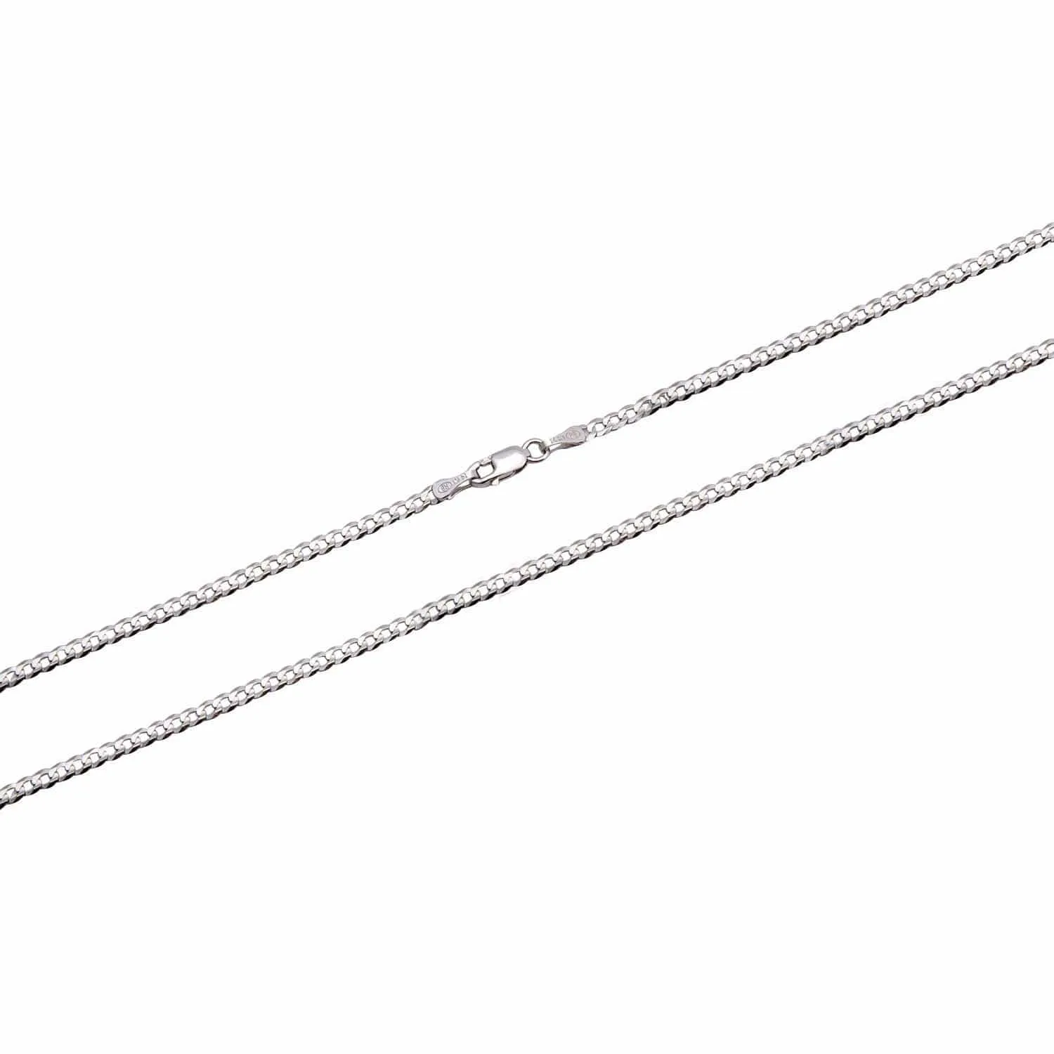 10K White Gold Men's 4MM Miami Cuban Bracelet