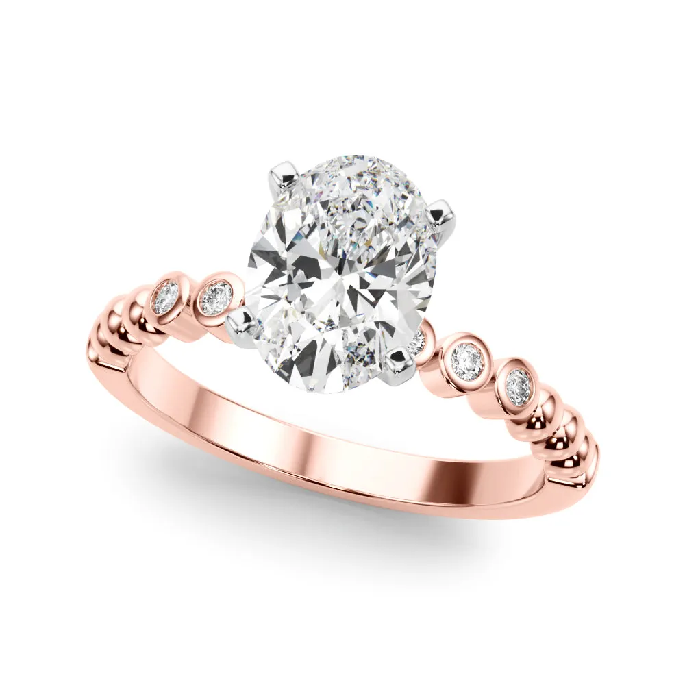 14K Engagement Ring Solitaire