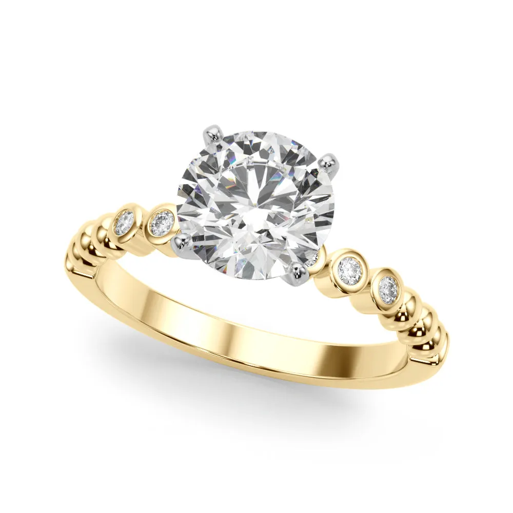 14K Engagement Ring Solitaire