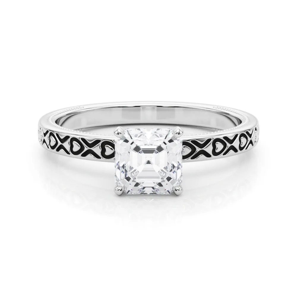 14K Solitaire Engagement Ring