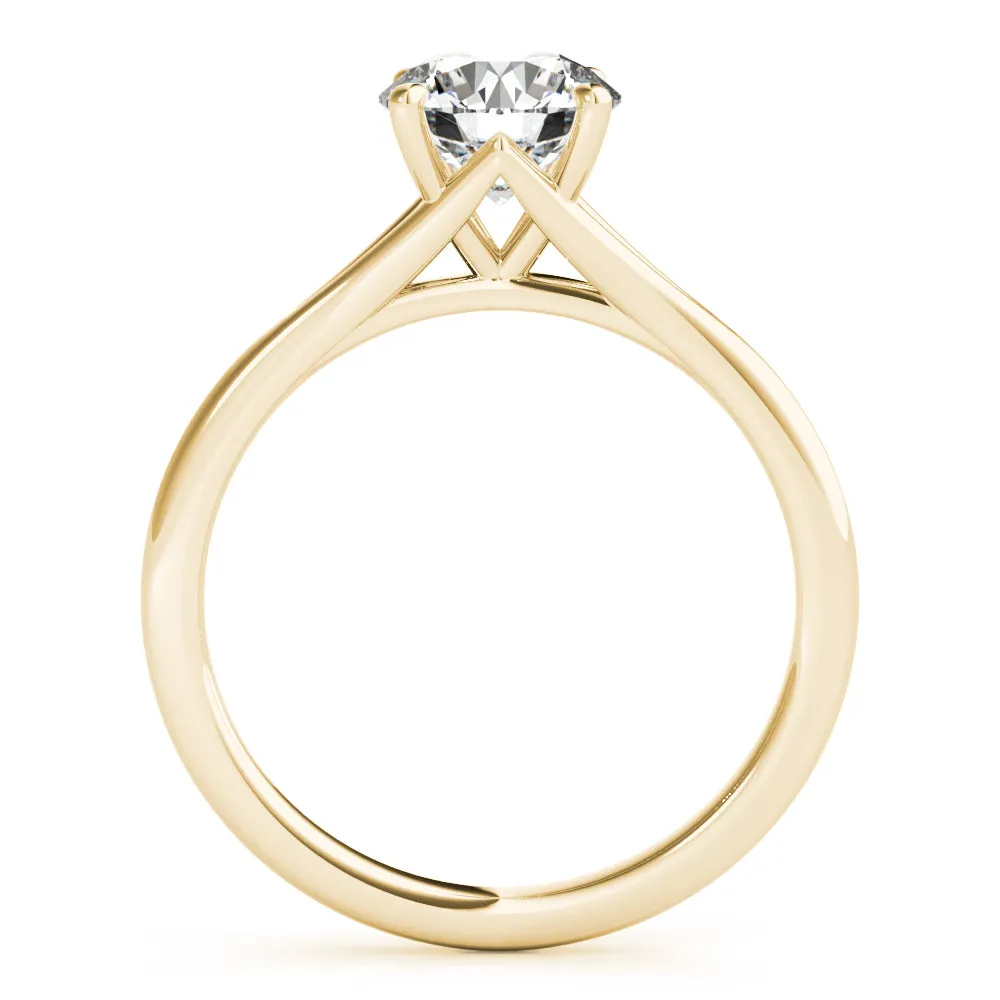 14K Solitaire Engagement Ring