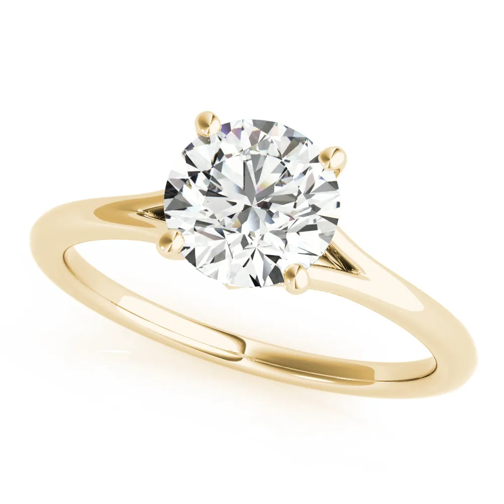 14K Solitaire Engagement Ring