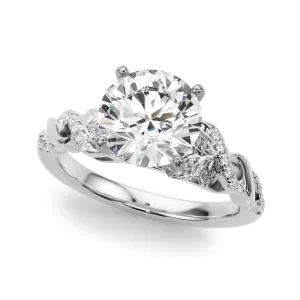14K Vintage Style Engagement Ring