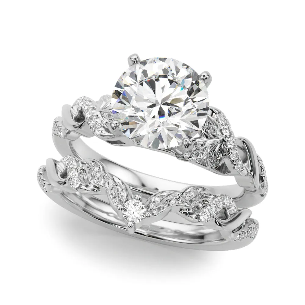 14K Vintage Style Engagement Ring