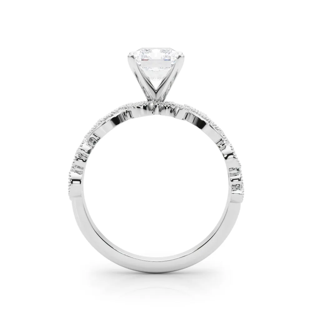 14K Vintage Style Engagement Ring