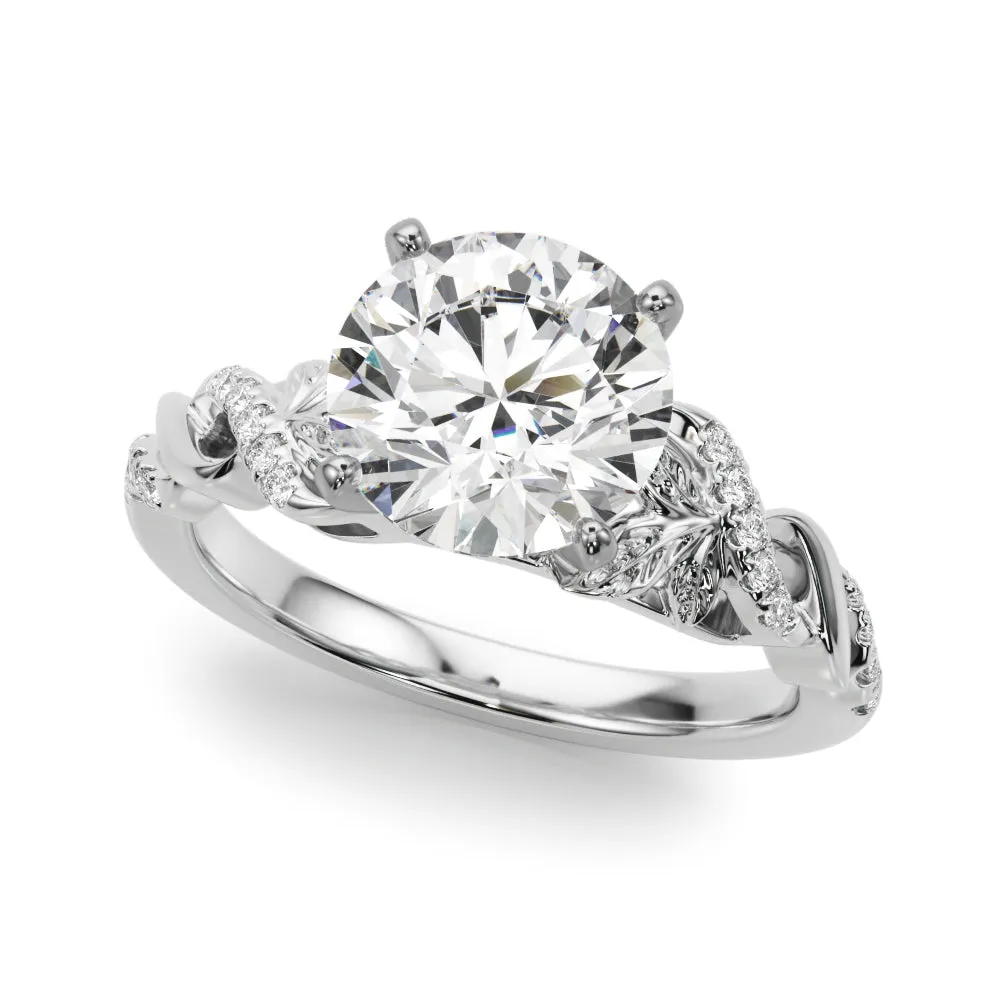 14K Vintage Style Engagement Ring