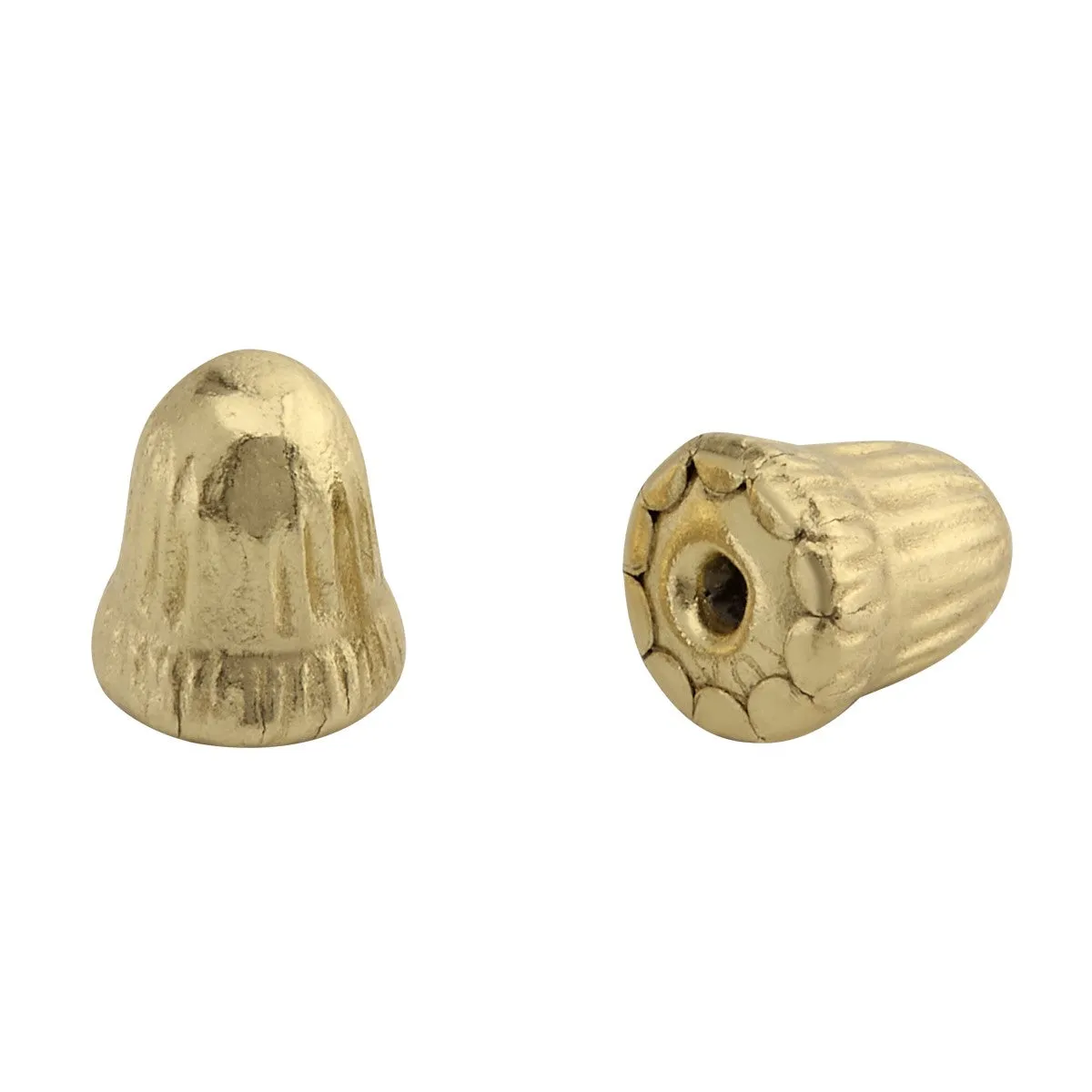 14KT Yellow Gold and Cubic Zirconia Stud Earrings