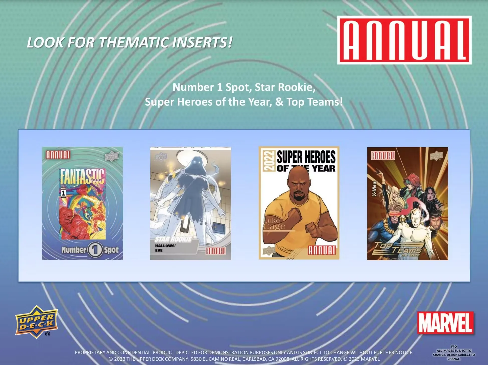 2022/23 Marvel Annual Trading Cards Box (Upper Deck)