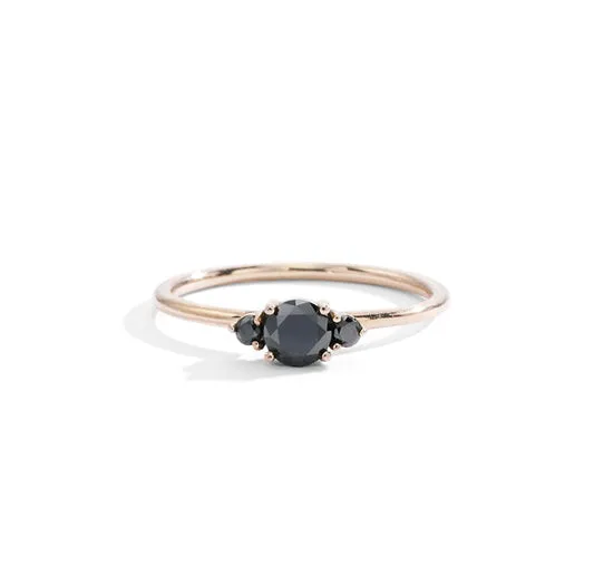 3 Black Diamond Solitaire