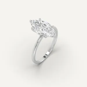 3 carat Marquise Cut Diamond Ring