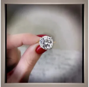 4.50 Carat Brilliant cut Diamond Round  Solitaire Engagement Ring VS1 ***SAVE OVER $10,000   IGI Certified