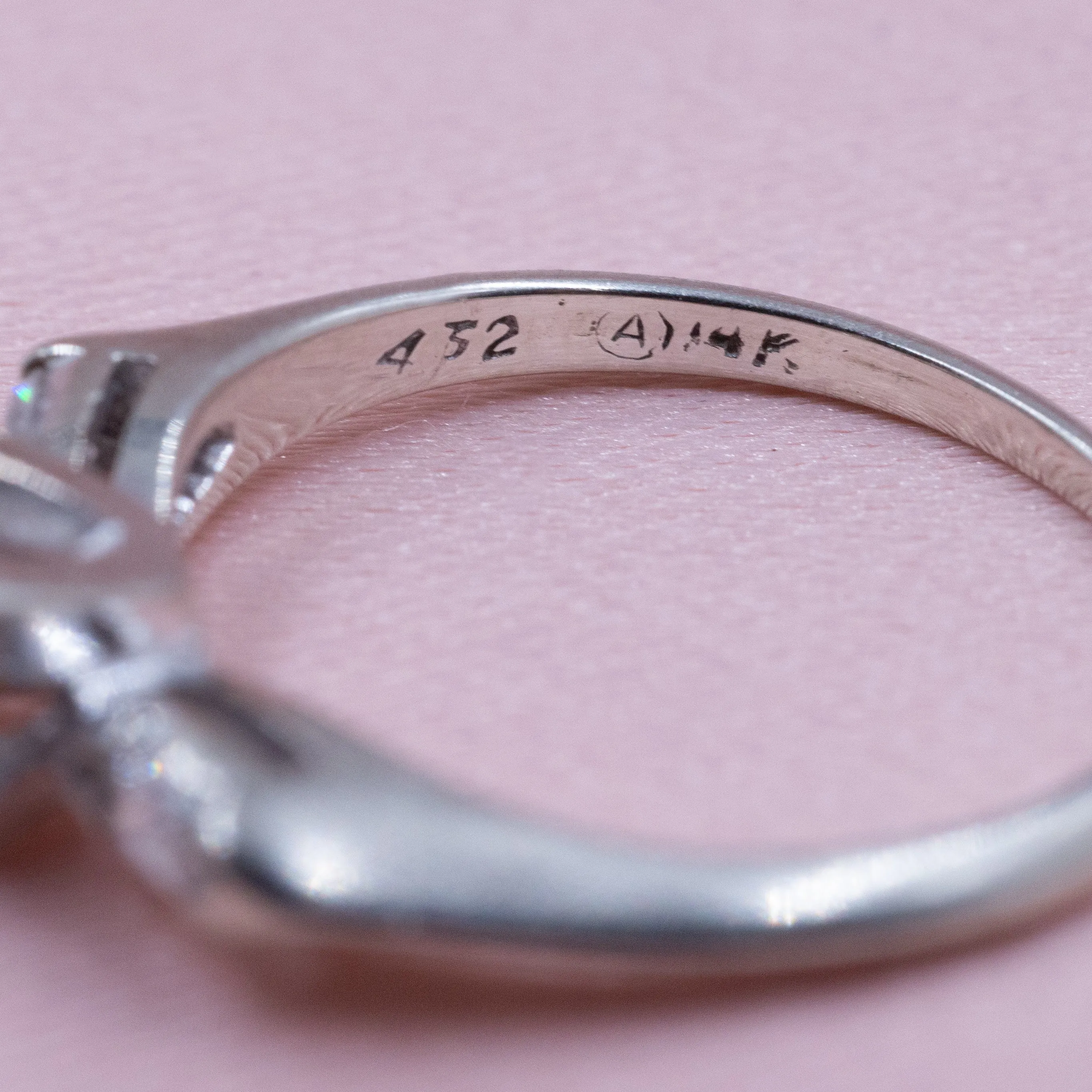 .60 Carat Diamond Ring With Marquise Sides