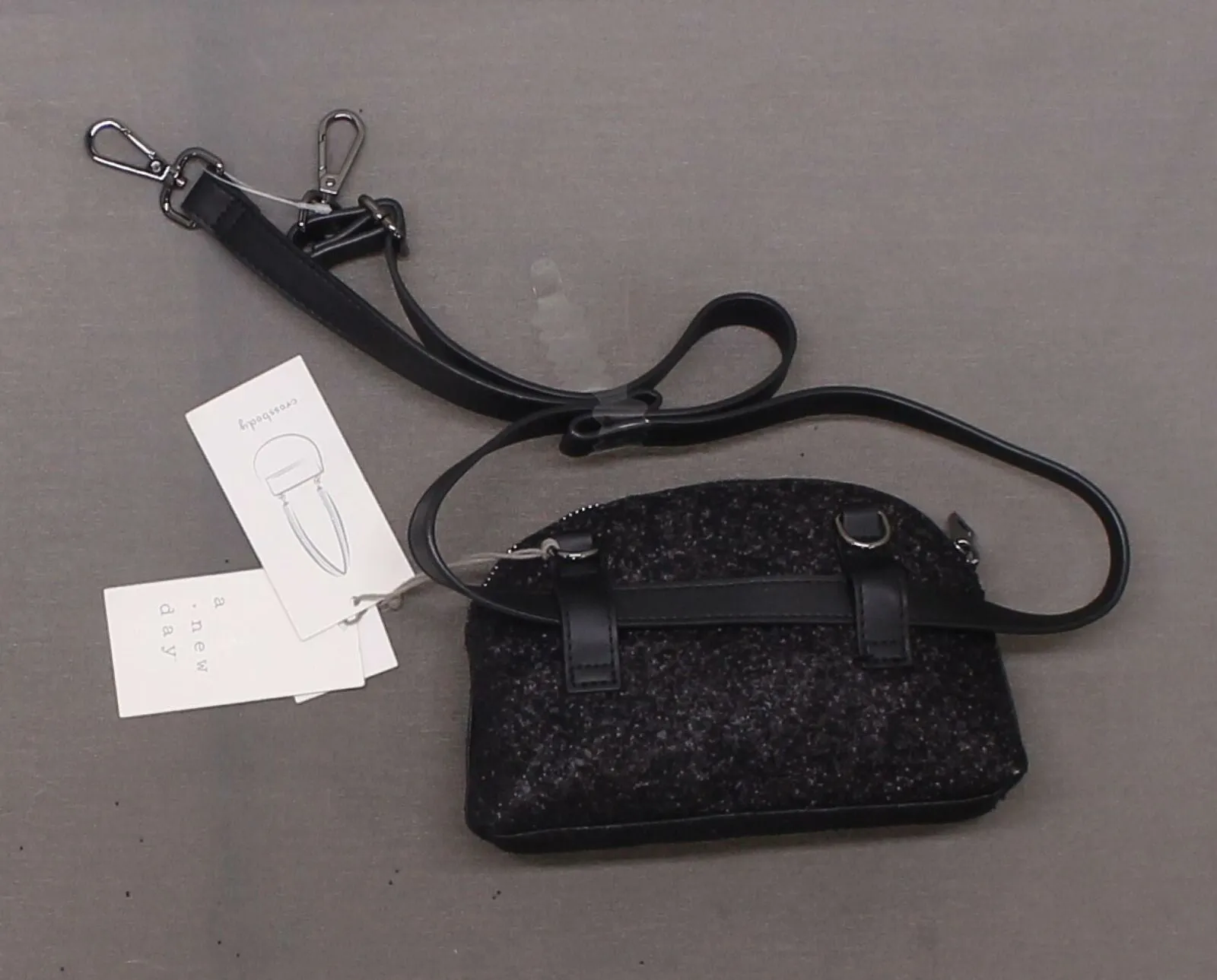 A New Day Women's Convertible Glitter Fanny Pack