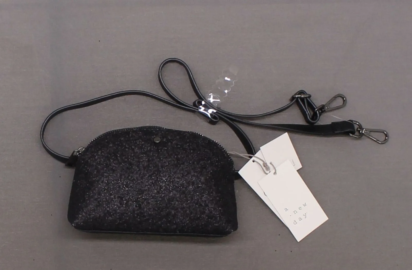 A New Day Women's Convertible Glitter Fanny Pack