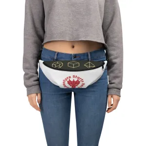 Adventure Starts Here Dice Fanny Pack