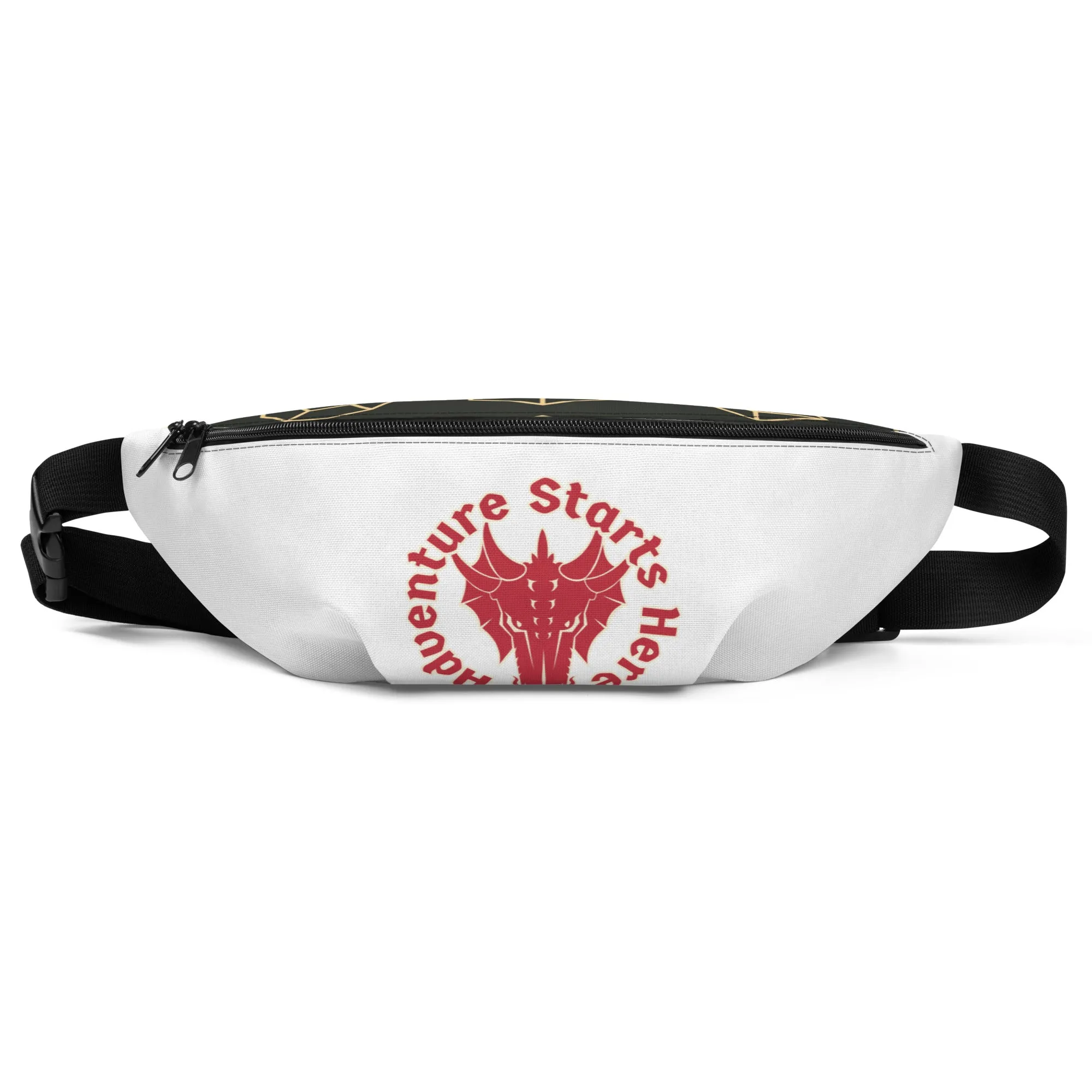 Adventure Starts Here Dice Fanny Pack