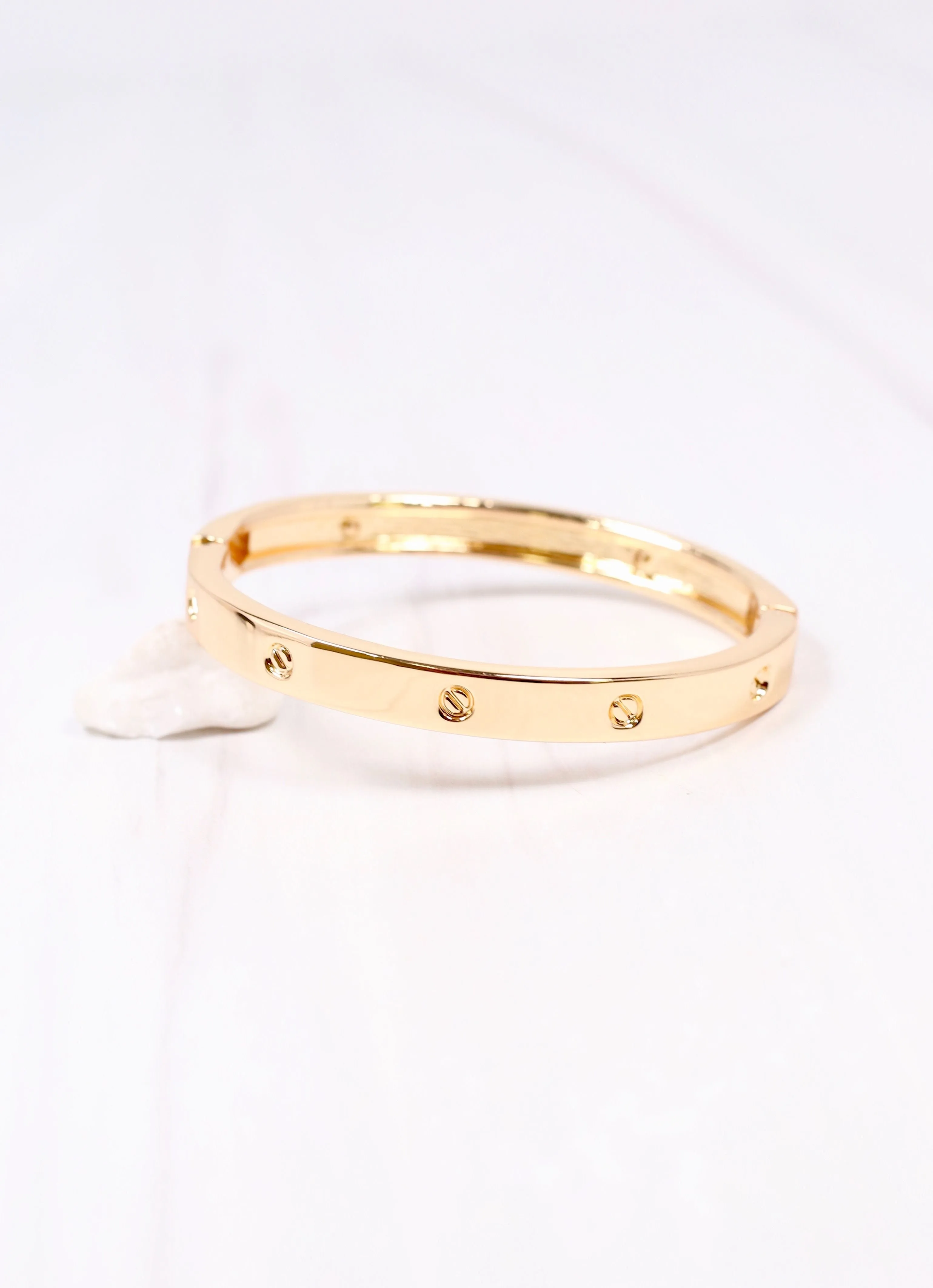 Allamanda Metal Bracelet Gold