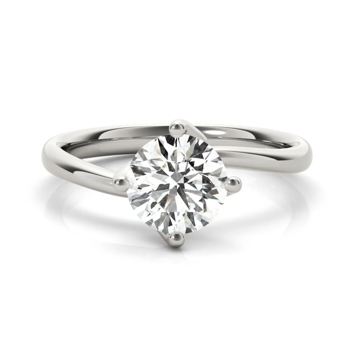 Amara Solitaire Diamond Engagement Ring