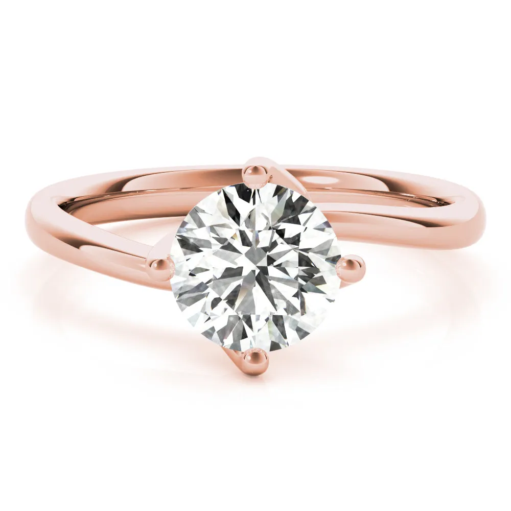 Amara Solitaire Diamond Engagement Ring