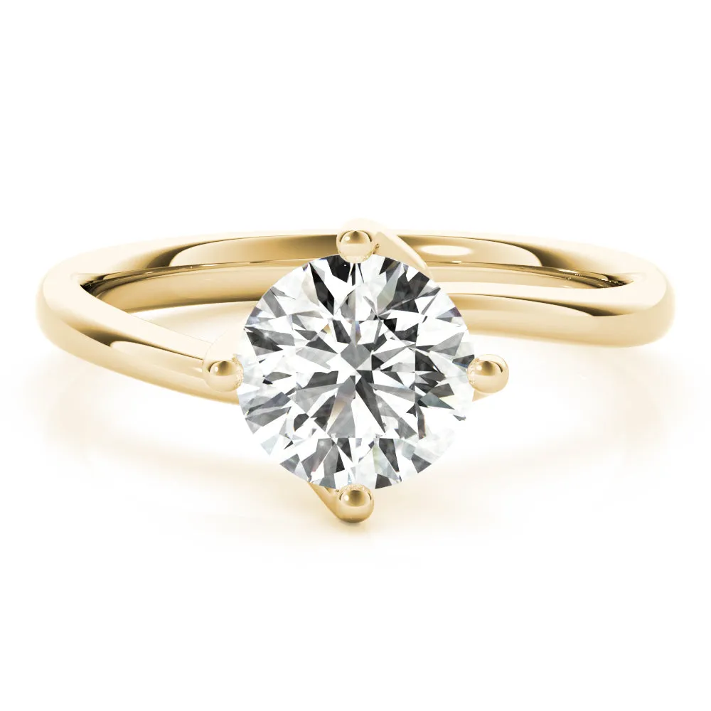 Amara Solitaire Diamond Engagement Ring