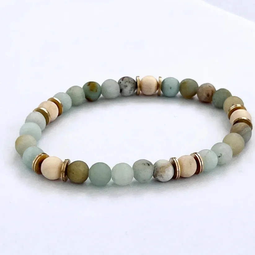 Amazonite Aroma Bracelet