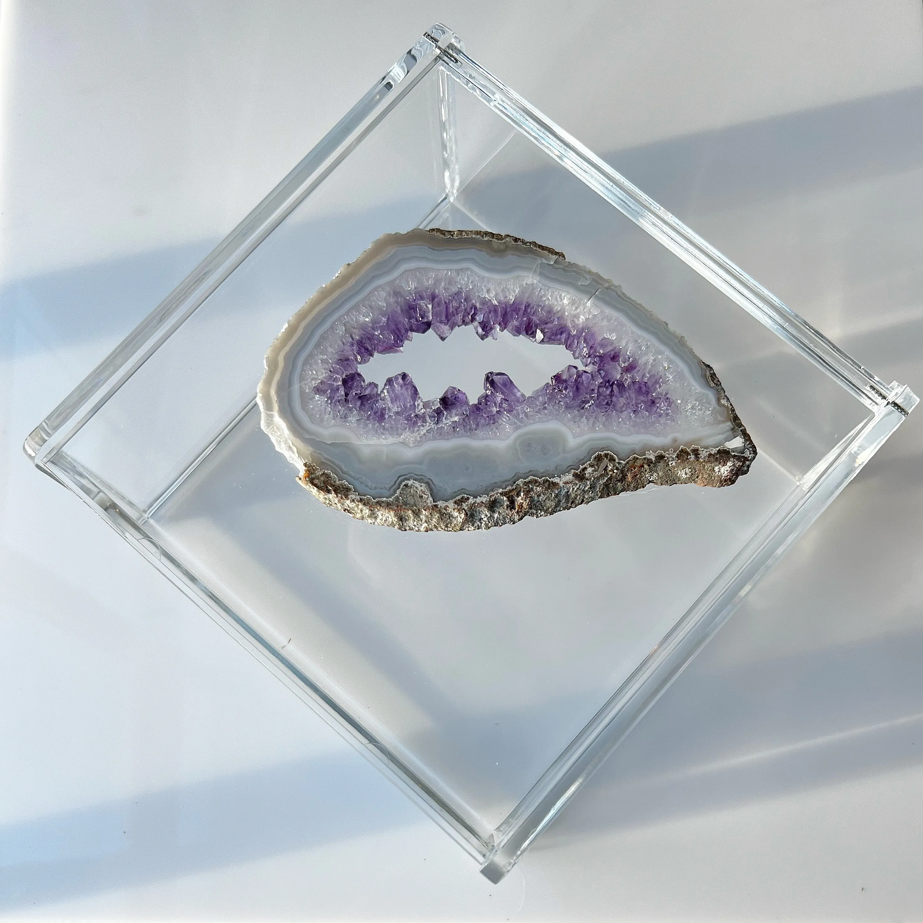 Amethyst Jeweled Box