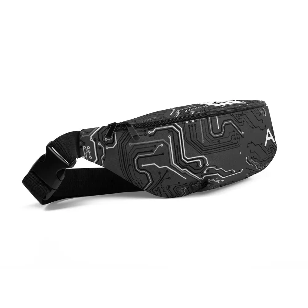 AMP Token Square Circuit Alt-logo Fanny Pack