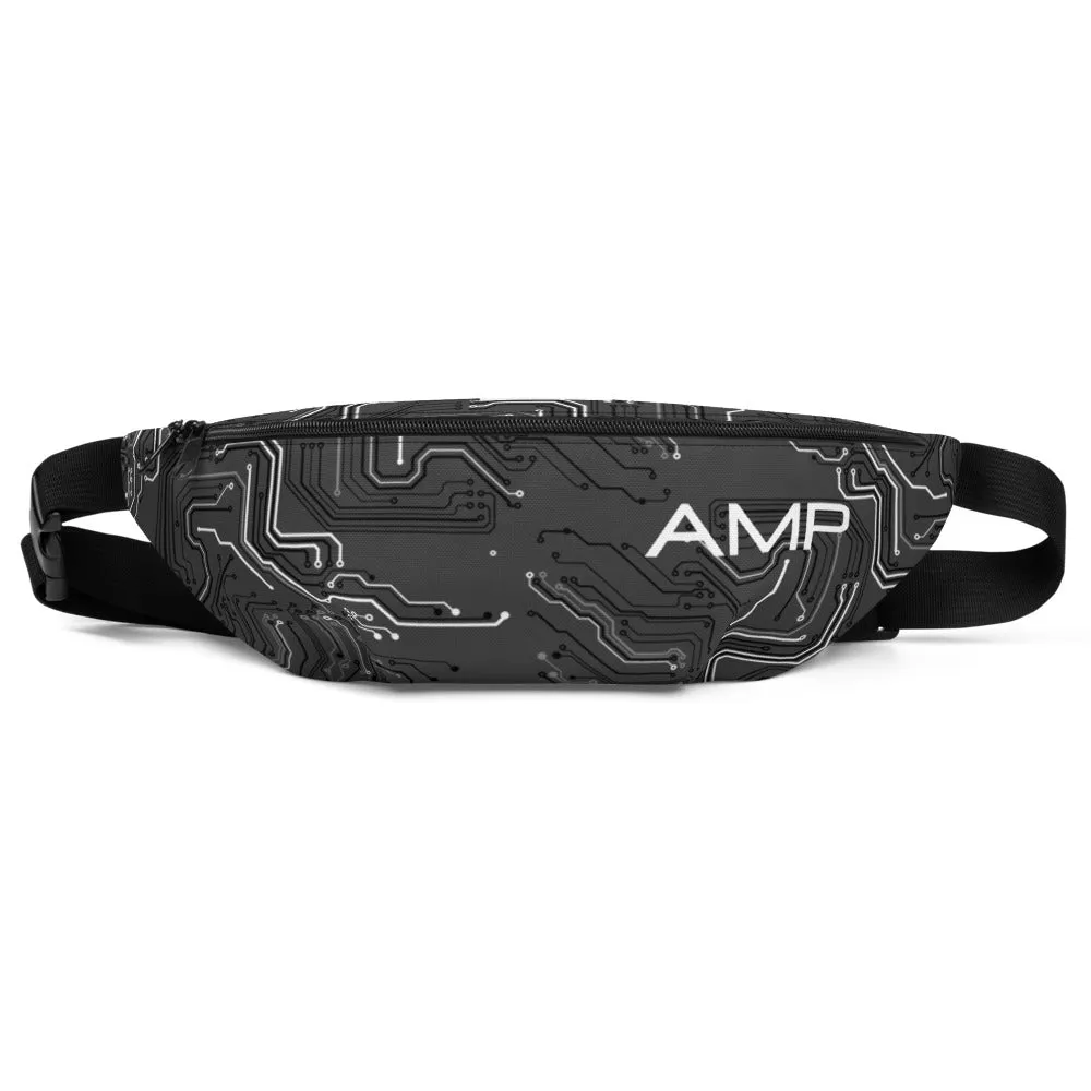 AMP Token Square Circuit Alt-logo Fanny Pack