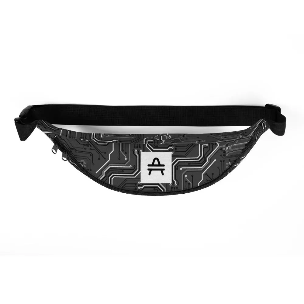 AMP Token Square Circuit Alt-logo Fanny Pack