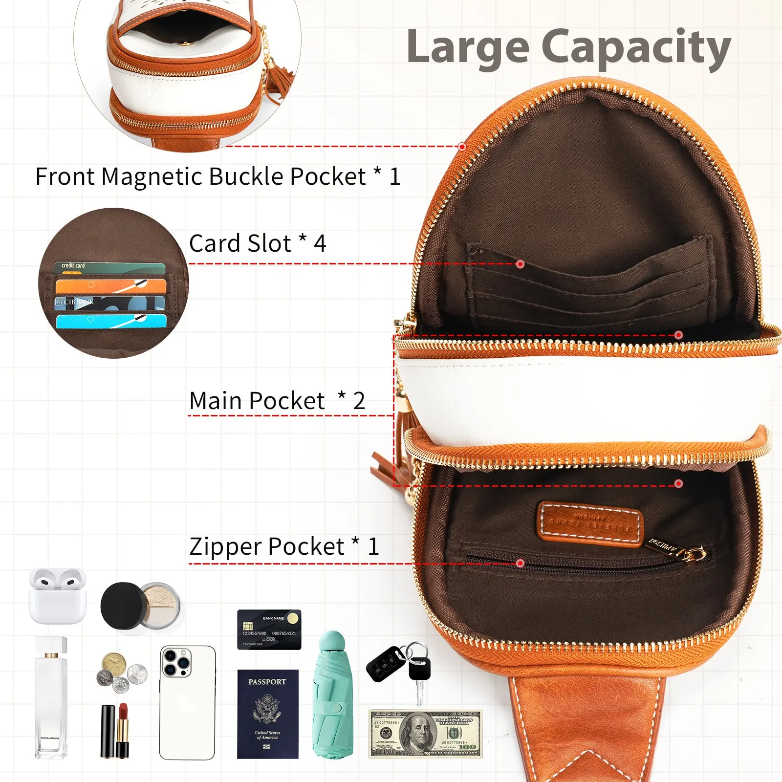 APHISON Fashion Sling Bag For Women - 1327