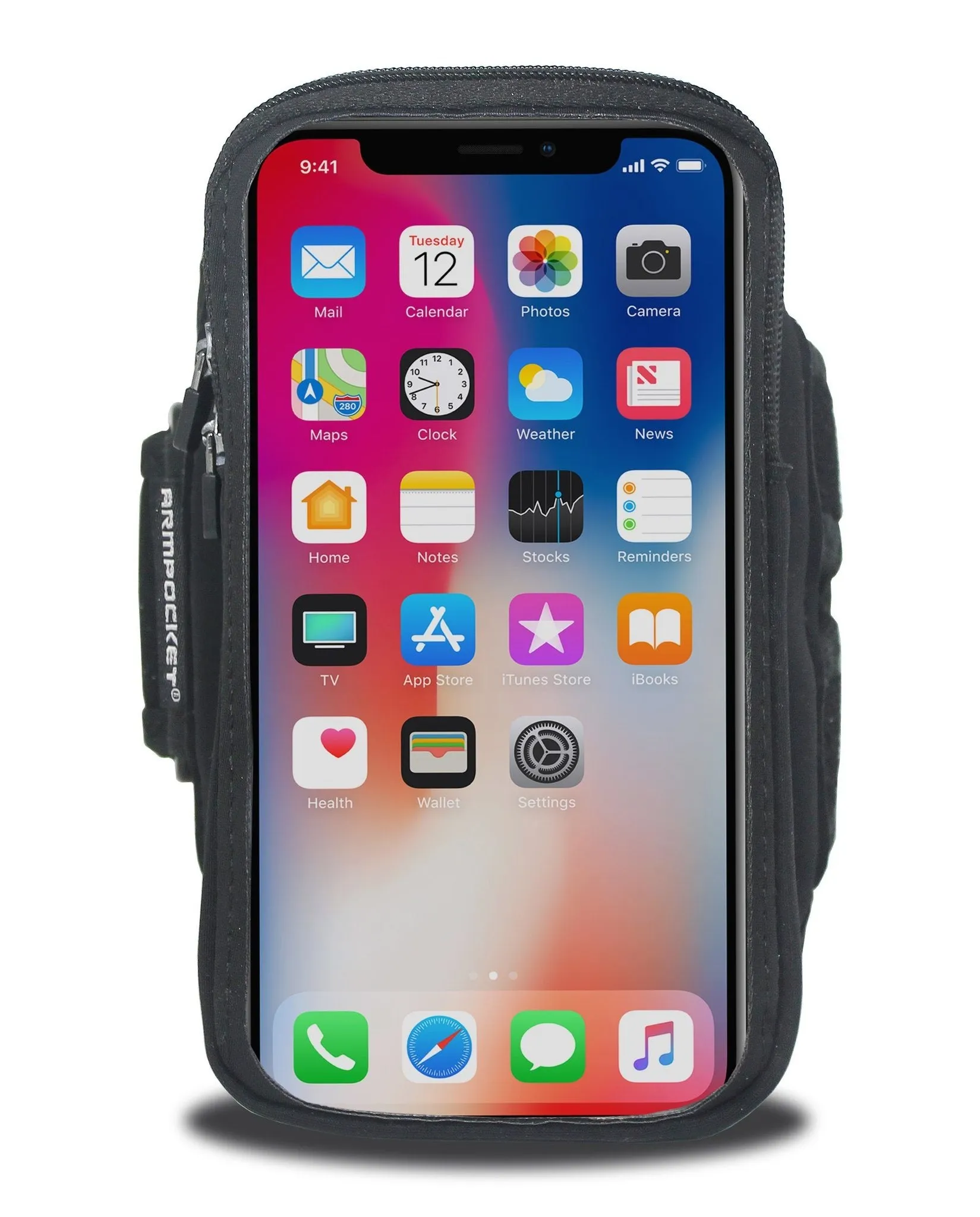 Armpocket X for iPhone 14/13/12/11 & Pro X/XS Galaxy S10/S20 and other bezel-less phones - SAVE 20%