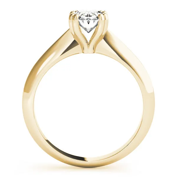 Ava Oval Lab Grown Diamond Solitaire Engagement Ring IGI Certified