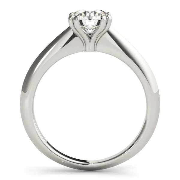 Ava Round Lab Grown Diamond Solitaire Engagement Ring IGI Certified