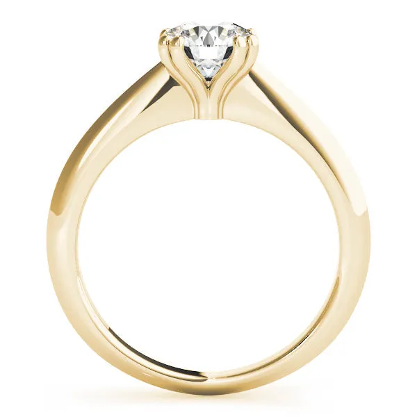 Ava Round Lab Grown Diamond Solitaire Engagement Ring IGI Certified