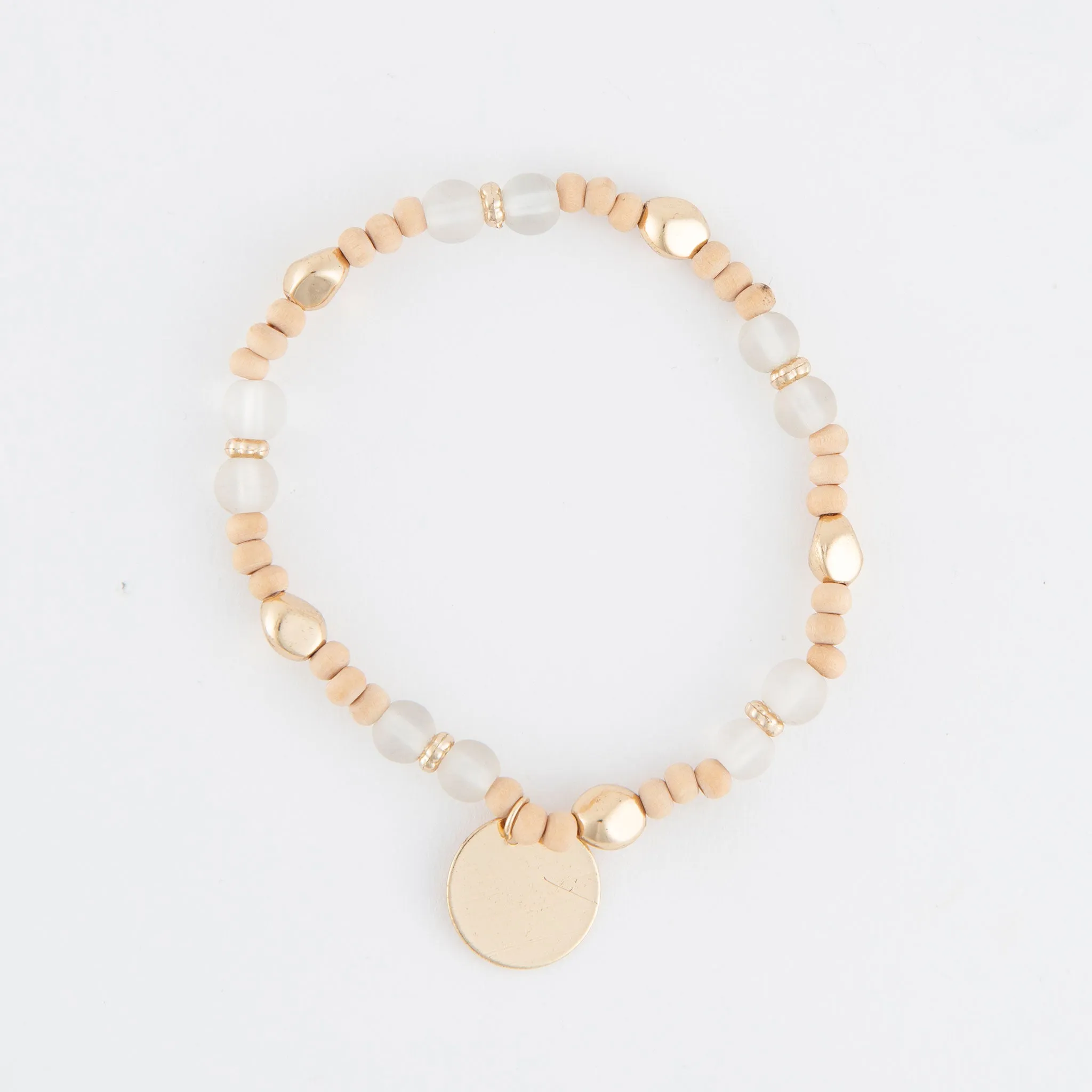 Aya Wooden Bracelet Set