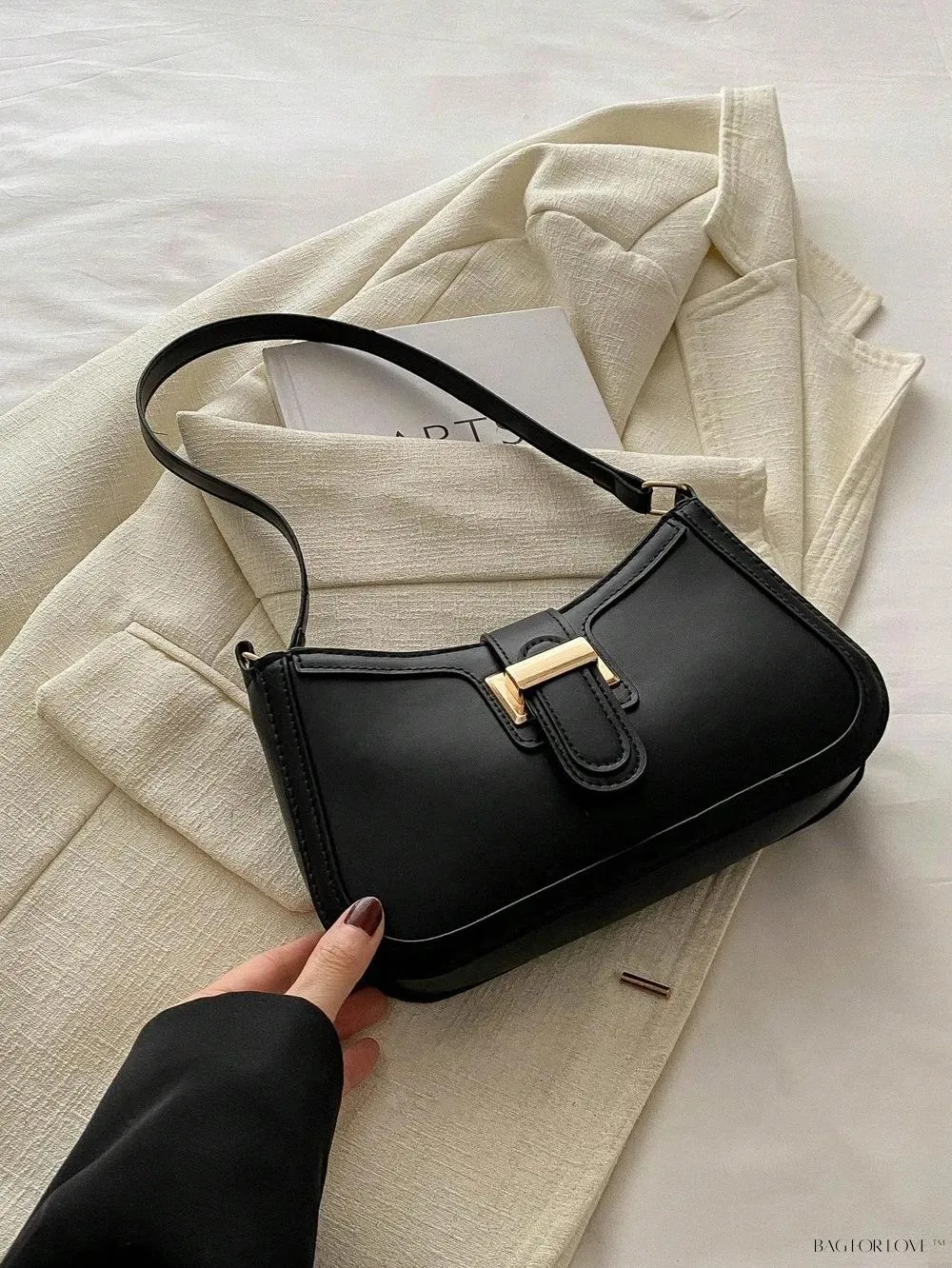 BagForLove - Elegant Crescent-Shaped Underarm Bag