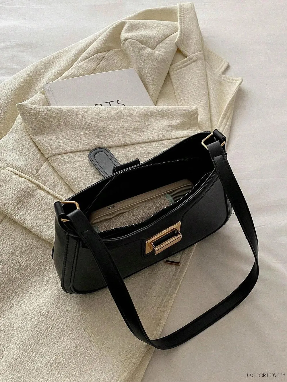 BagForLove - Elegant Crescent-Shaped Underarm Bag