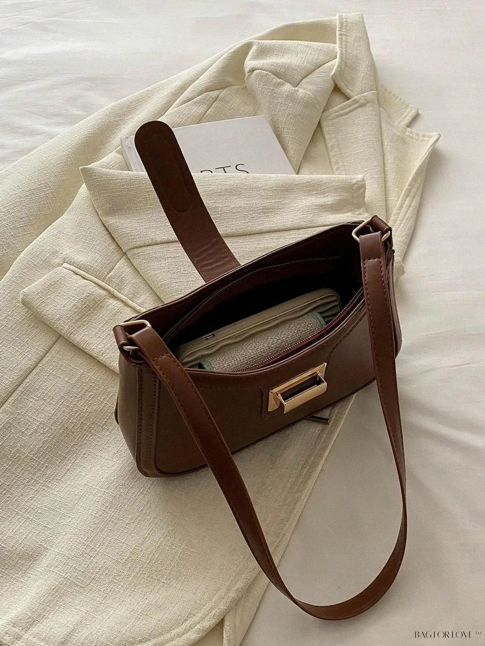BagForLove - Elegant Crescent-Shaped Underarm Bag