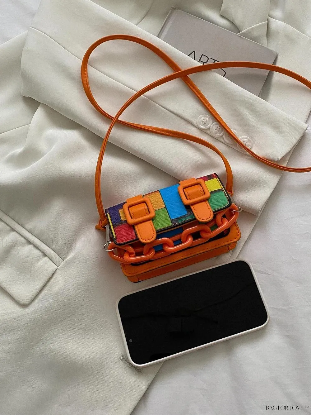 BagForLove - Versatile Candy Colored Crossbody Bag