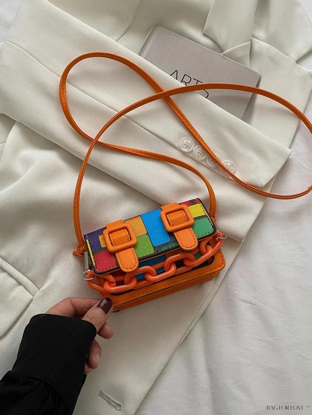 BagForLove - Versatile Candy Colored Crossbody Bag
