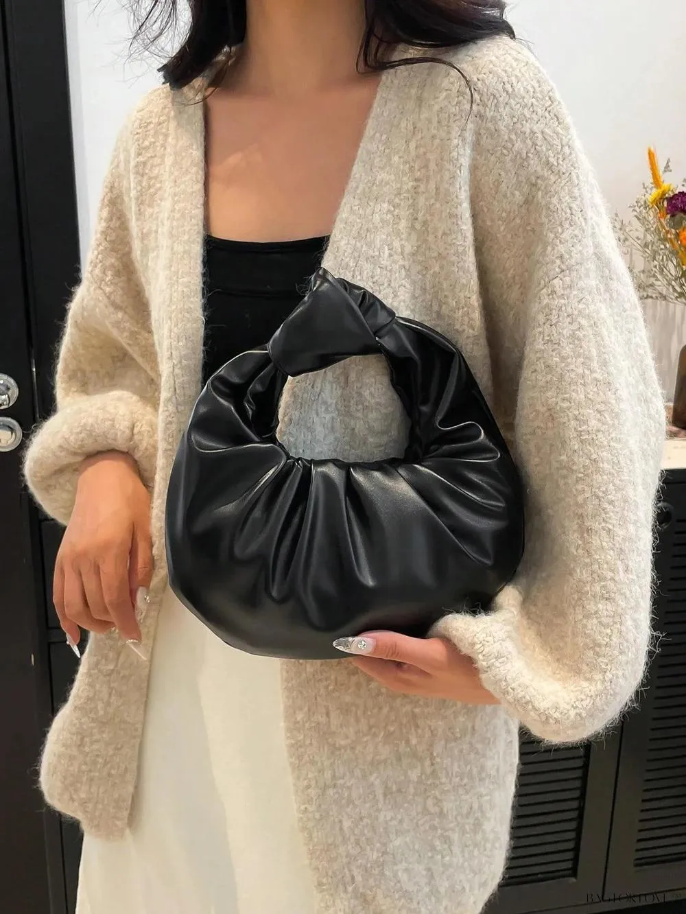 BagForLove - Versatile PU Handbag in Simple French Bread Style