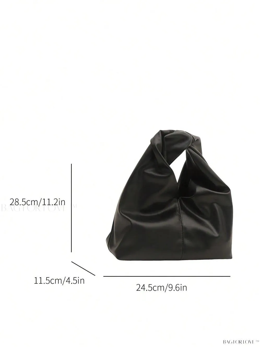 BagForLove - Versatile PU Handbag in Simple French Bread Style