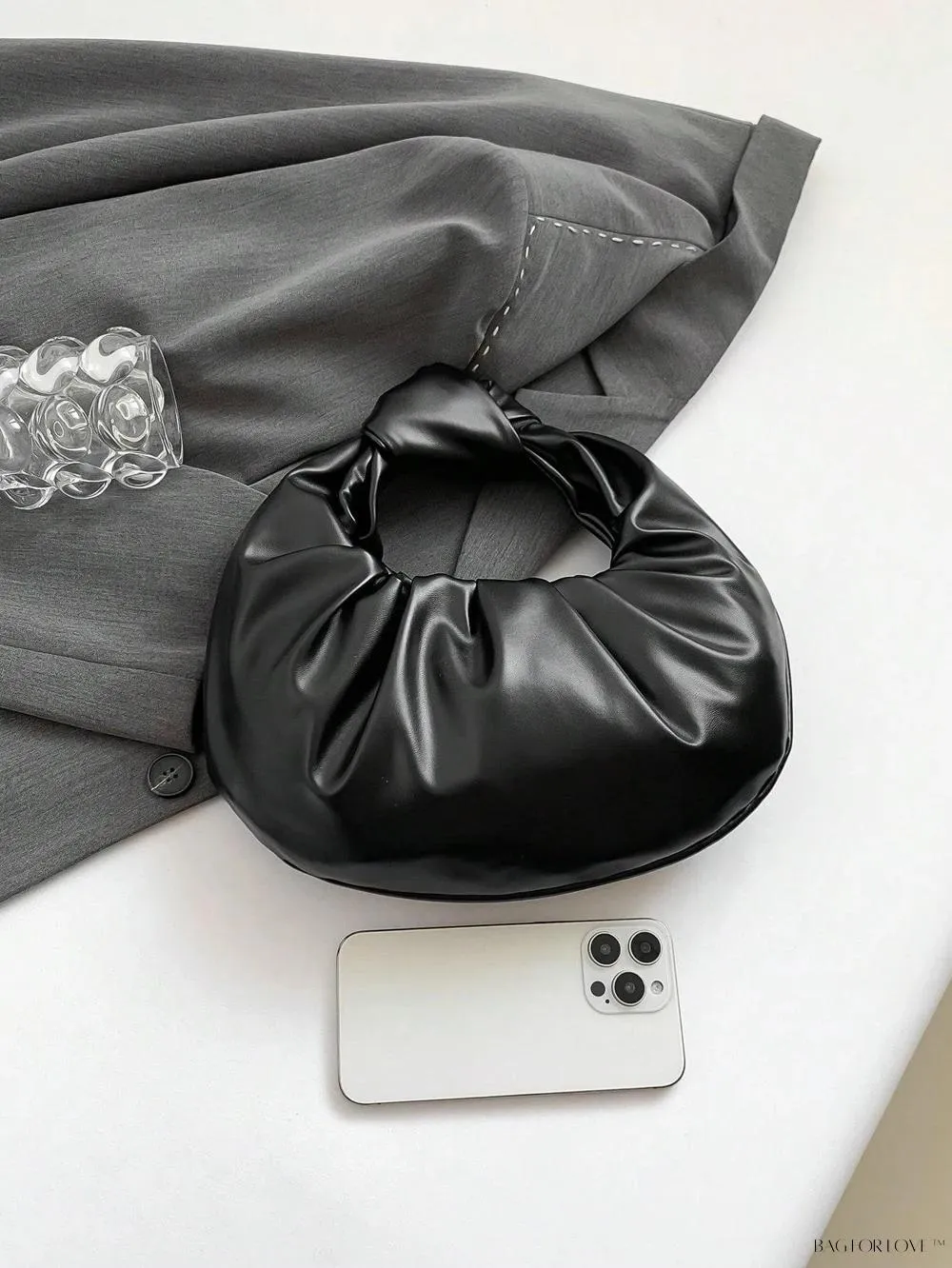 BagForLove - Versatile PU Handbag in Simple French Bread Style