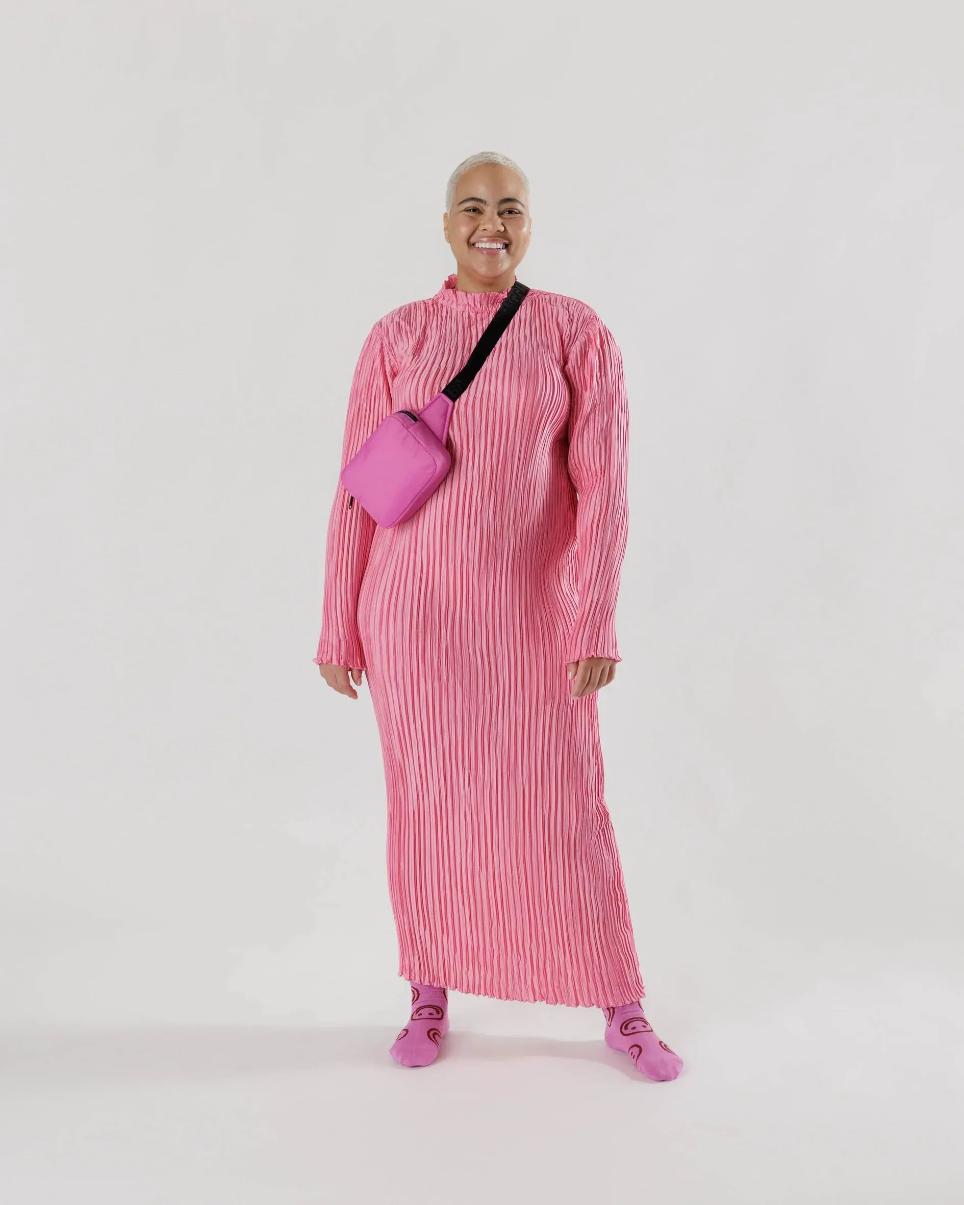Baggu - Puffy Fanny Pack- Pink