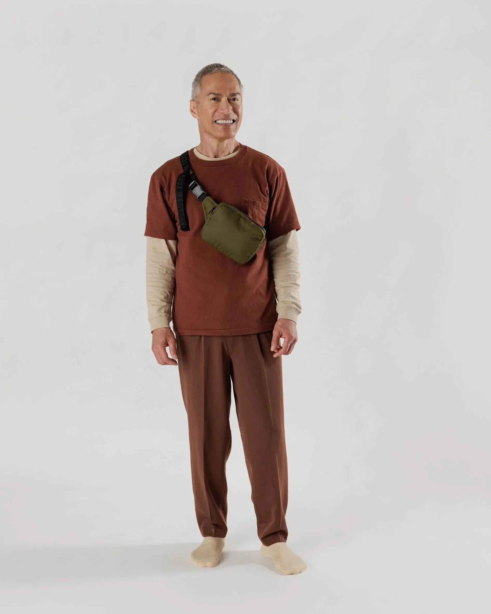 Baggu Puffy Fanny Pack - Tamarind
