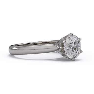 Barbara Round Diamond Solitaire
