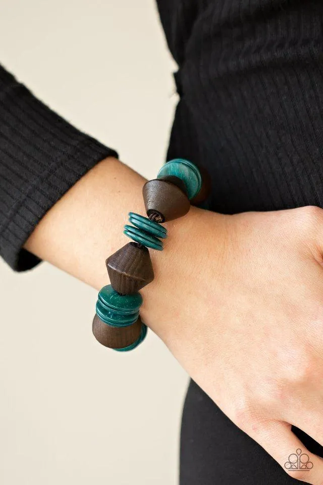 Bermuda Boardwalk - Green Bracelet
