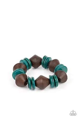 Bermuda Boardwalk - Green Bracelet