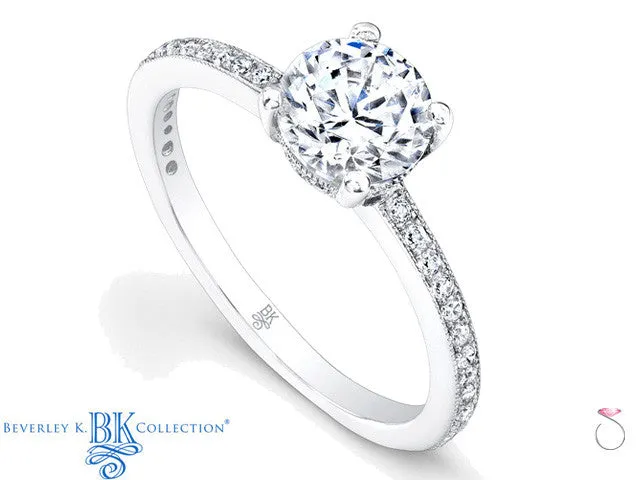 Beverley K Diamond Engagement Ring Setting 0.25ct in 18K