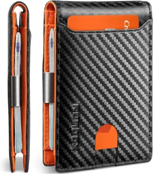 Bifold Wallet for Men with Money Clip, Slim Front Pocket Wallet